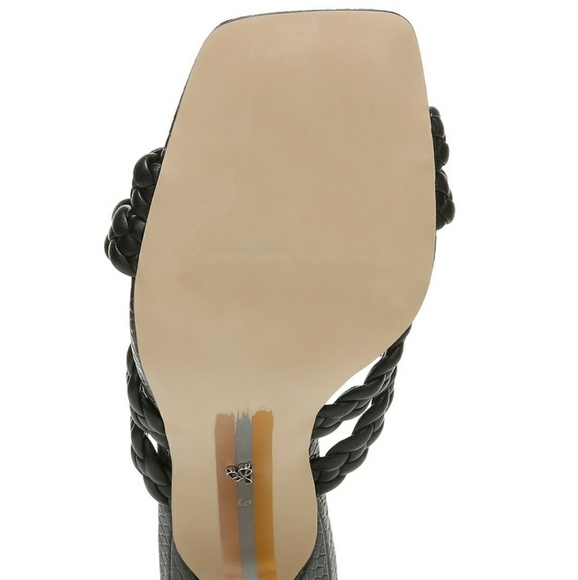 Majorie Sam Edelman Strappy Mule Leather Sandal - Picture 11 of 16